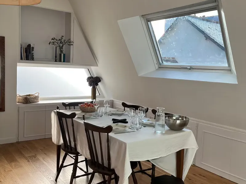 Duplex lumineux, centre historique de Vannes – photo 1